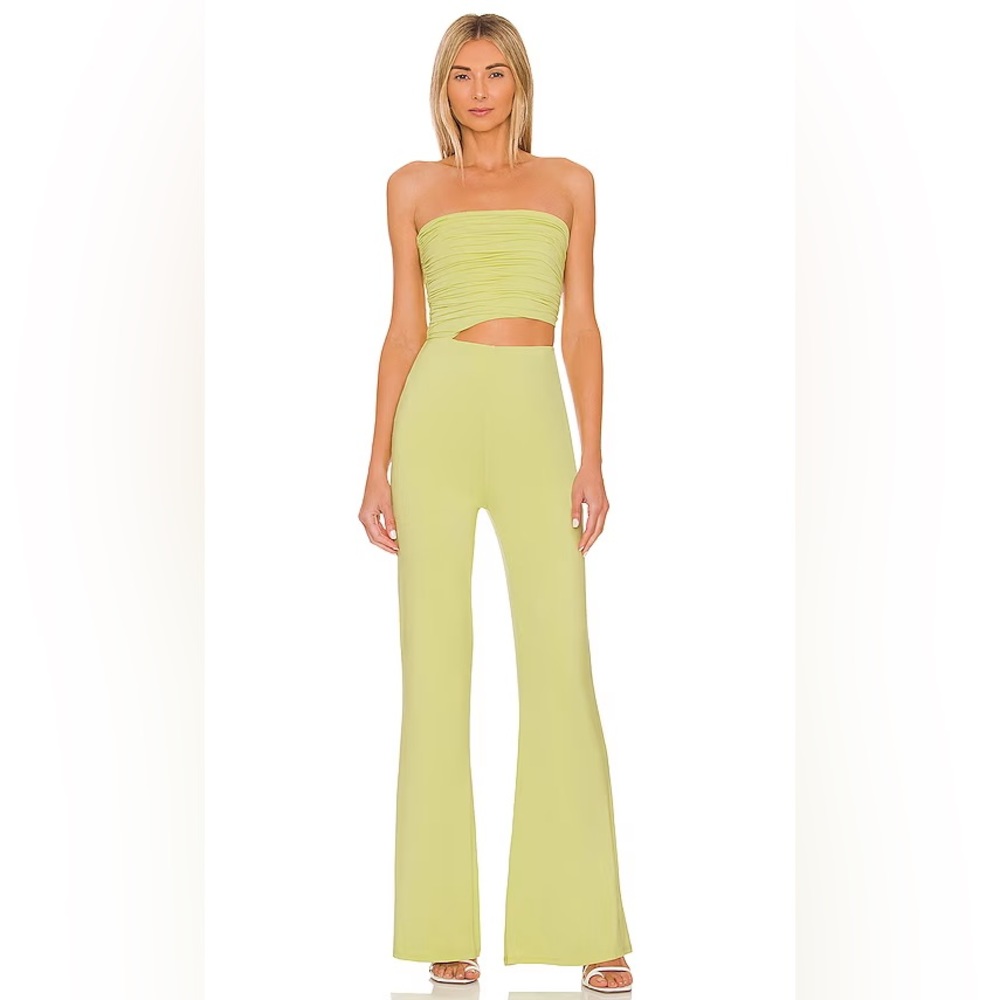 House of Harlow 1960 Lime Jumpsuit